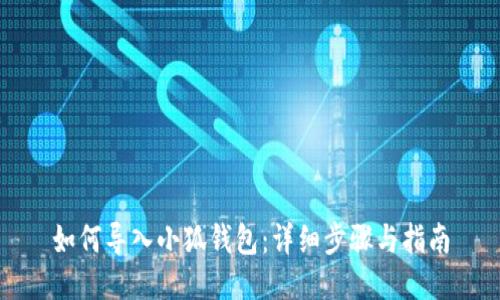 如何导入小狐钱包：详细步骤与指南