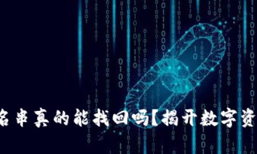 冷钱包中的签名串真的能找回吗？揭开数字资产安全的迷雾！