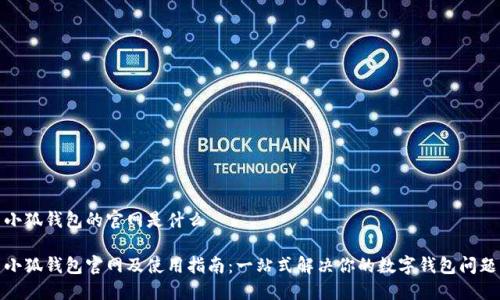 小狐钱包的官网是什么

小狐钱包官网及使用指南：一站式解决你的数字钱包问题