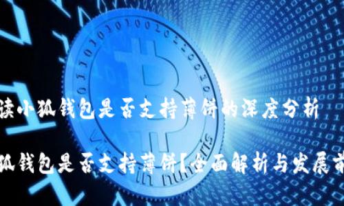 解读小狐钱包是否支持薄饼的深度分析

小狐钱包是否支持薄饼？全面解析与发展前景
