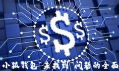 解决小狐钱包“未找到”问题的全面指南