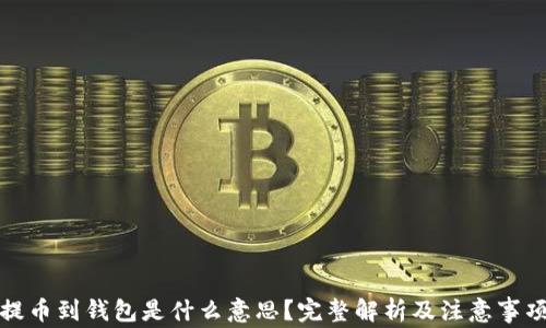 
提币到钱包是什么意思？完整解析及注意事项